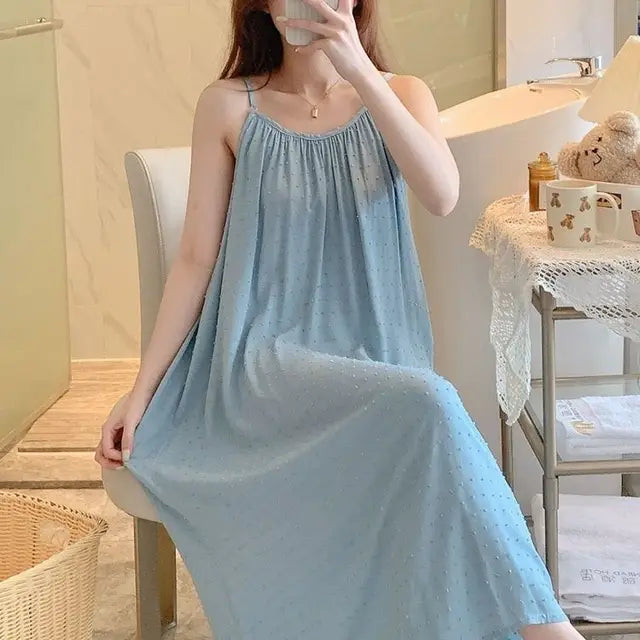 Moonlit Whispers Zomerpyjama Jurk