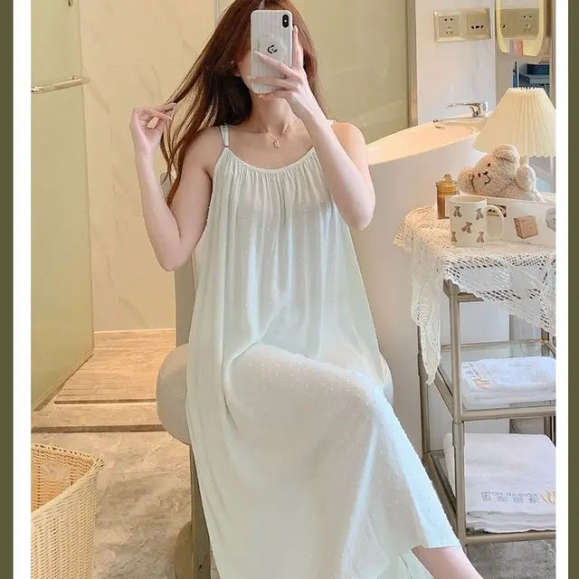 Moonlit Whispers Zomerpyjama Jurk