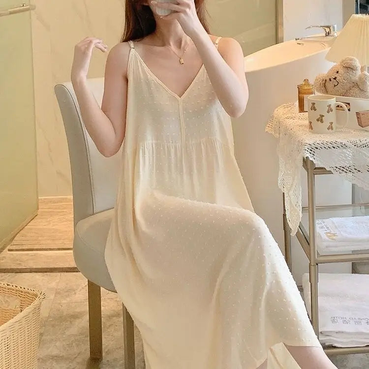 Moonlit Whispers Zomerpyjama Jurk