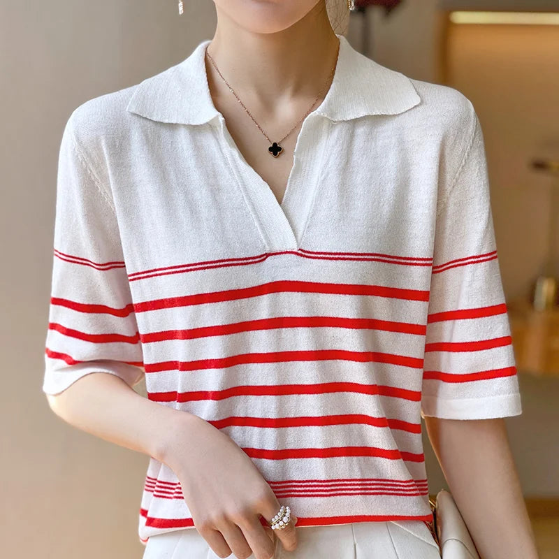Beleeter Mode Magliette Oversize da Donna