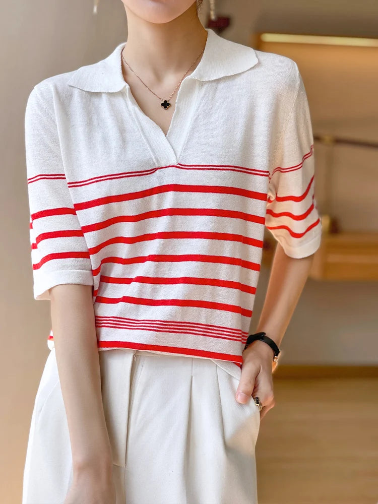 Beleeter Mode Magliette Oversize da Donna