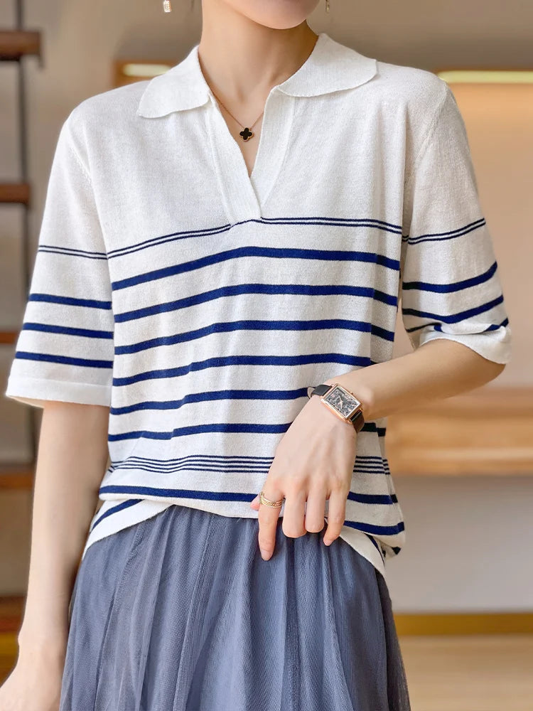 Beleeter Mode Magliette Oversize da Donna