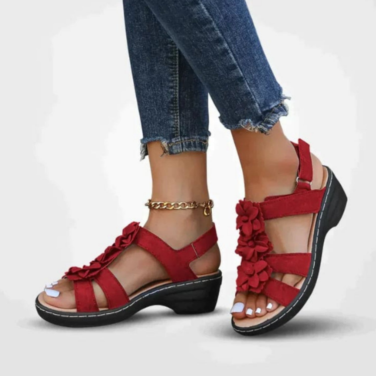 Bloeiende Zomer Sandalen van GlamourBloom