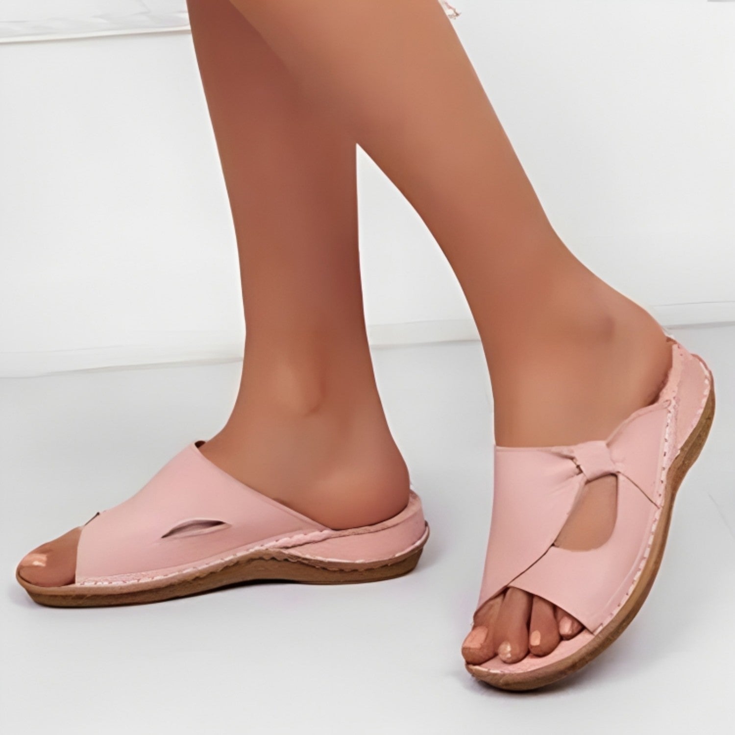 ChicMode Leather Sandals