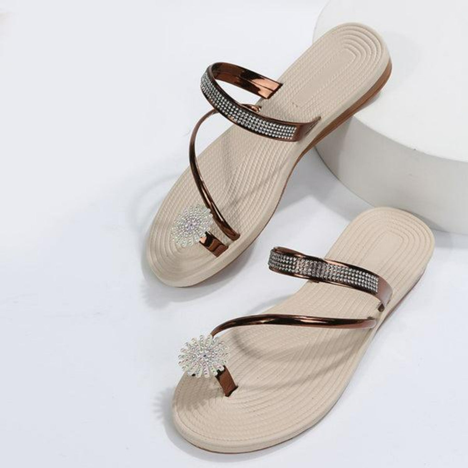 Schneeflocken Sandalen für sommerliche Eleganz