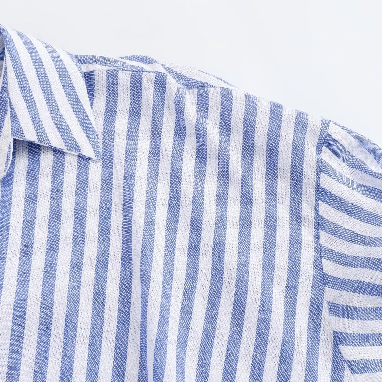 ZomerGloed Camicia a righe blu