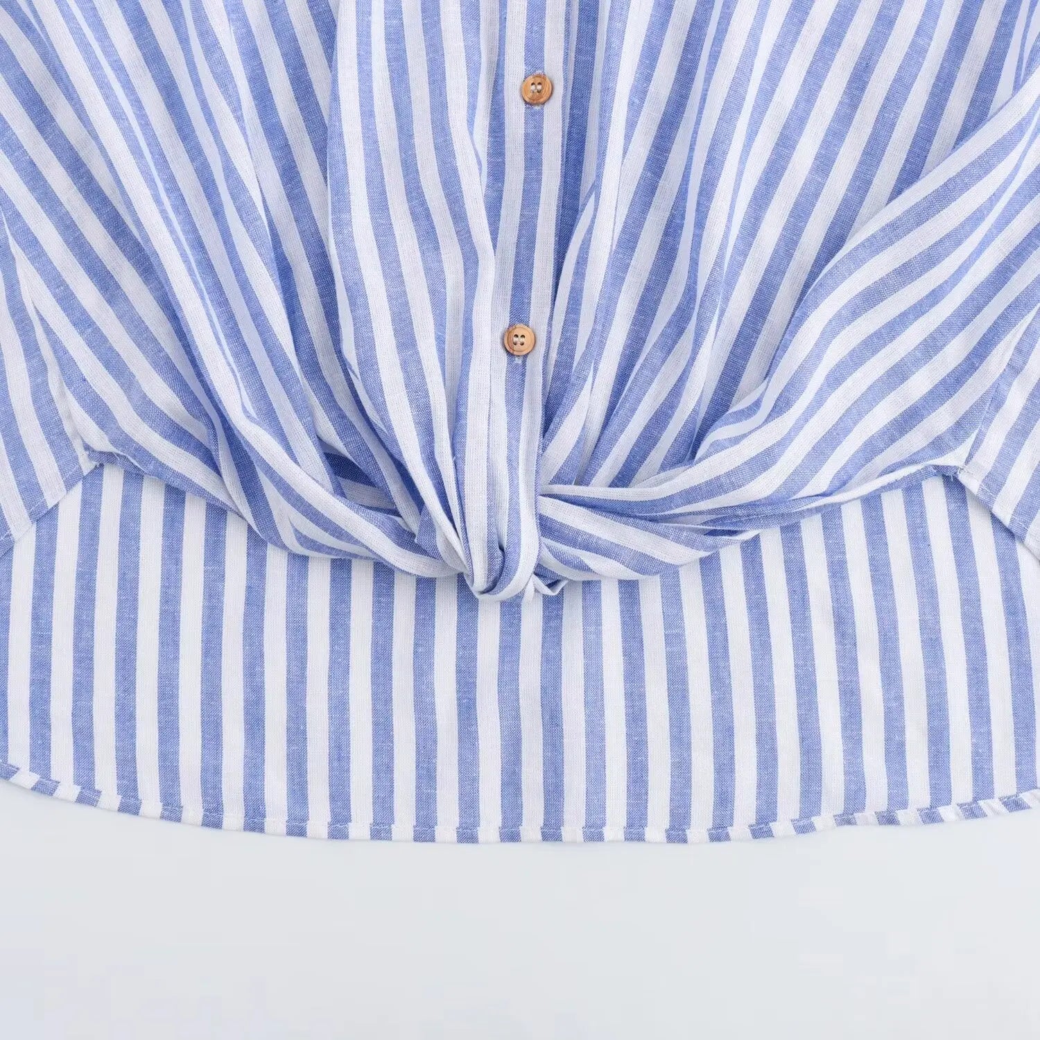 ZomerGloed Camicia a righe blu