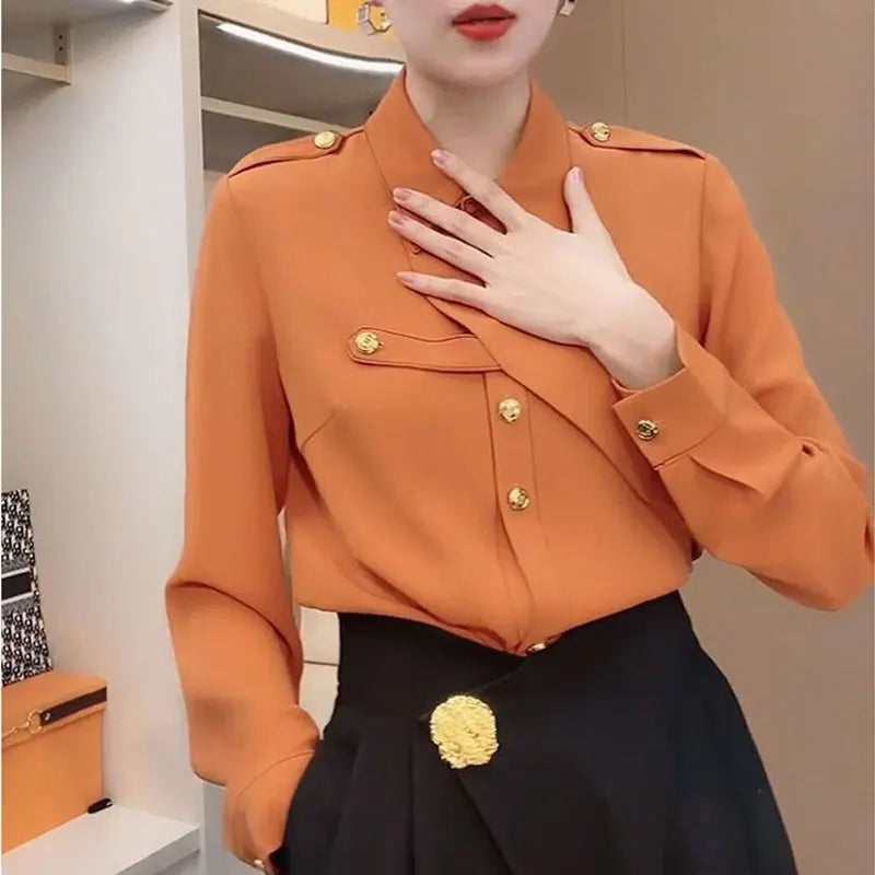 Elegance Envy Blusa Asimmetrica