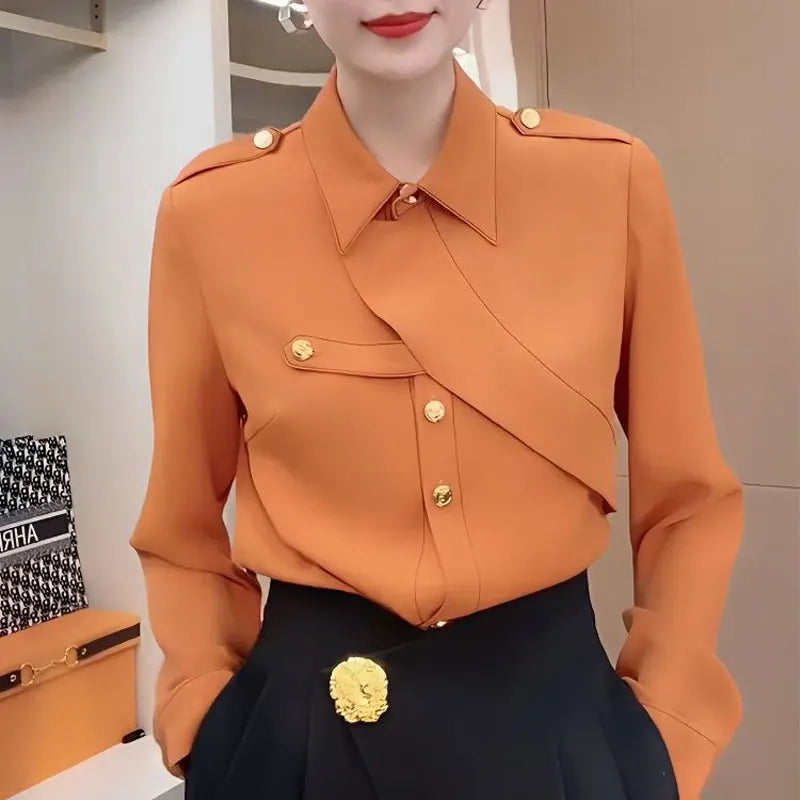 Elegance Envy Blusa Asimmetrica