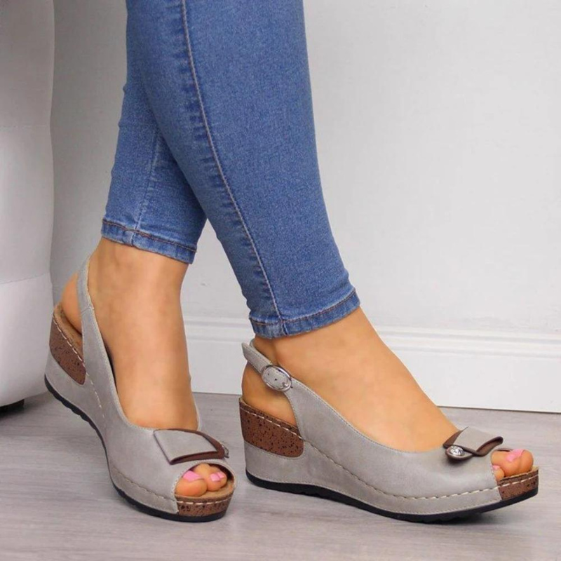 Velanora sandals | Increase your comfort with orthopedic wedge heels - relief from foot pain and support for the foot arch