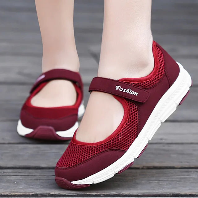 Bella Comfort Mary Jane Light Summer Flats
