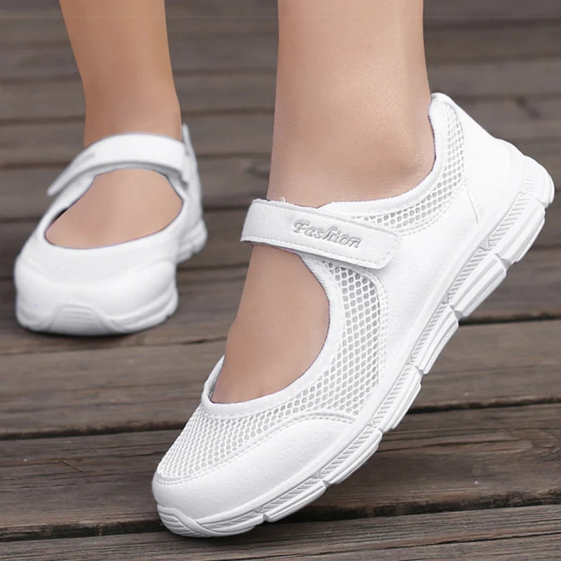 Bella Comfort Mary Jane Light Summer Flats