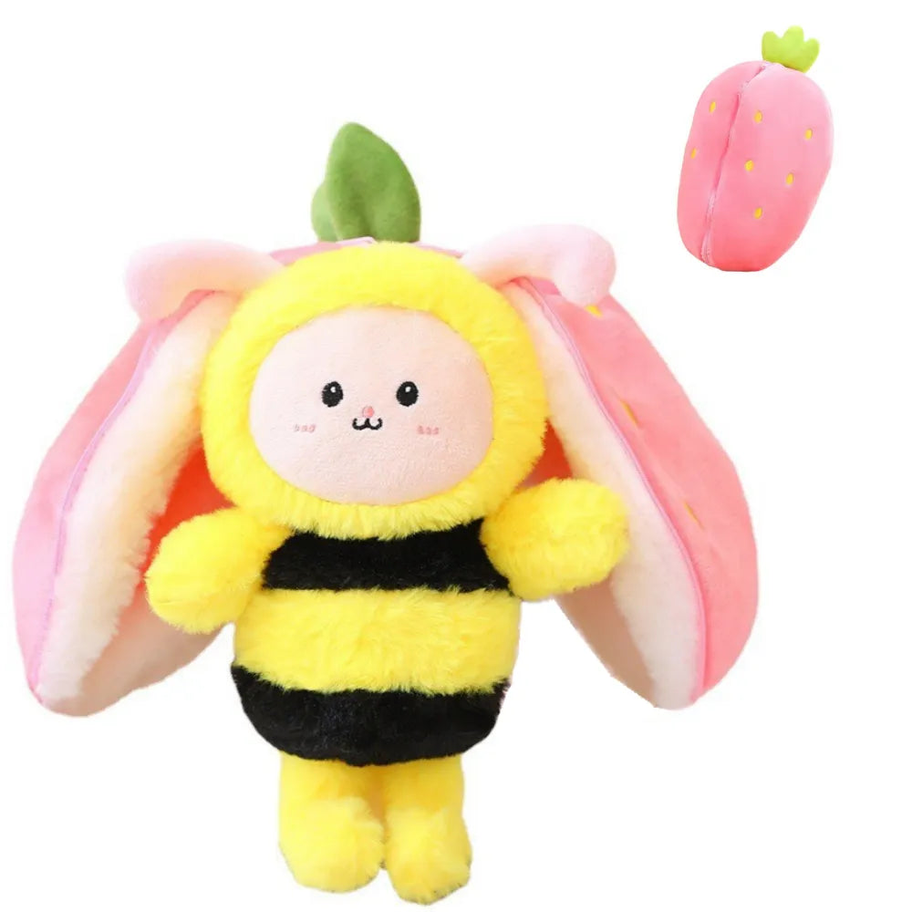 Pluche Dierenkonijn 2-in-1 Speelgoed