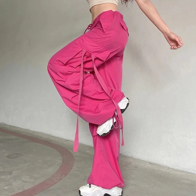 UrbanVintage Retro Loose Wide Overalls
