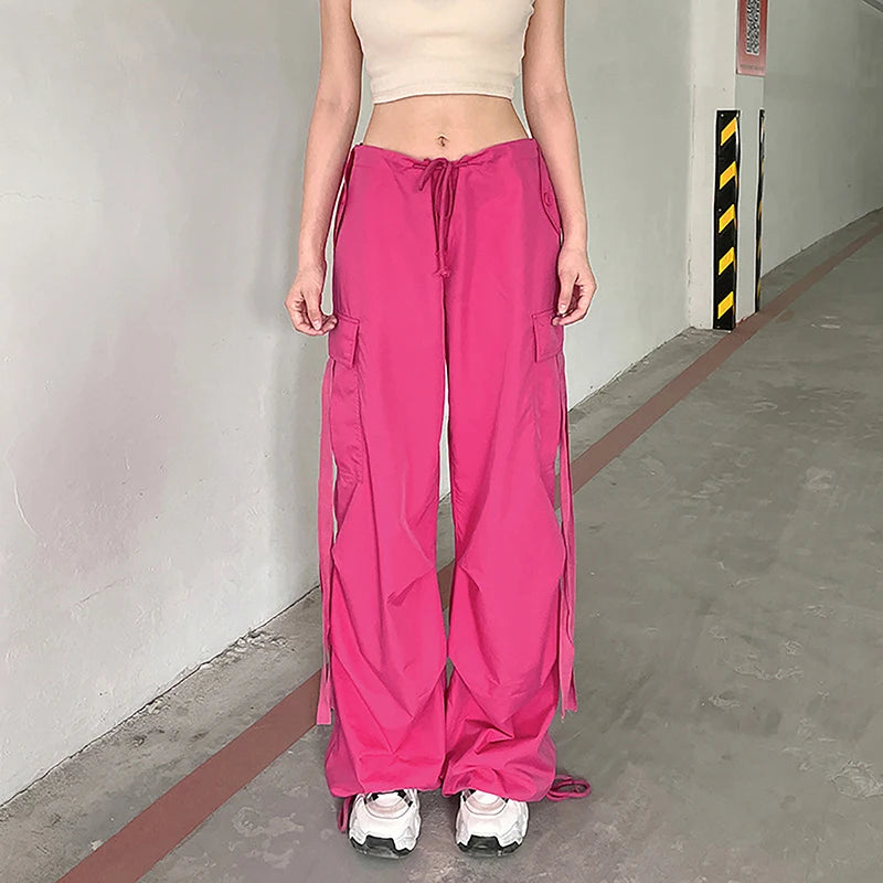 UrbanVintage Retro Loose Wide Overalls