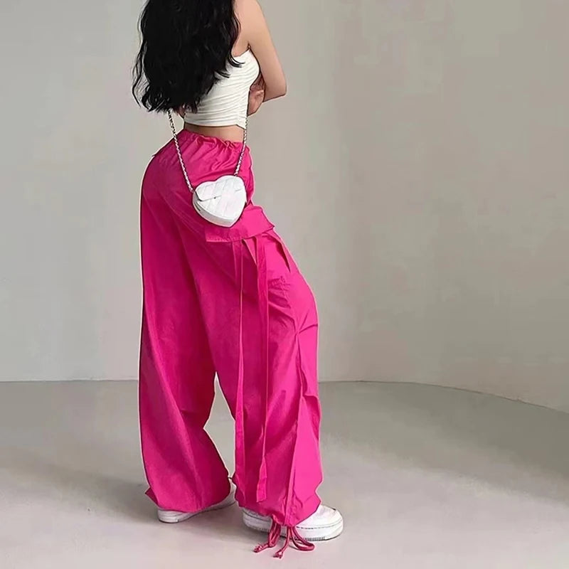 UrbanVintage Retro Loose Wide Overalls