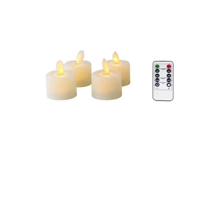 Candele LED Tremolanti Realistiche con Telecomando
