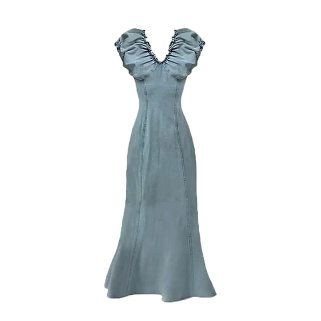 Zomerse Elegantie met Pofmouwen van GlamourBelle