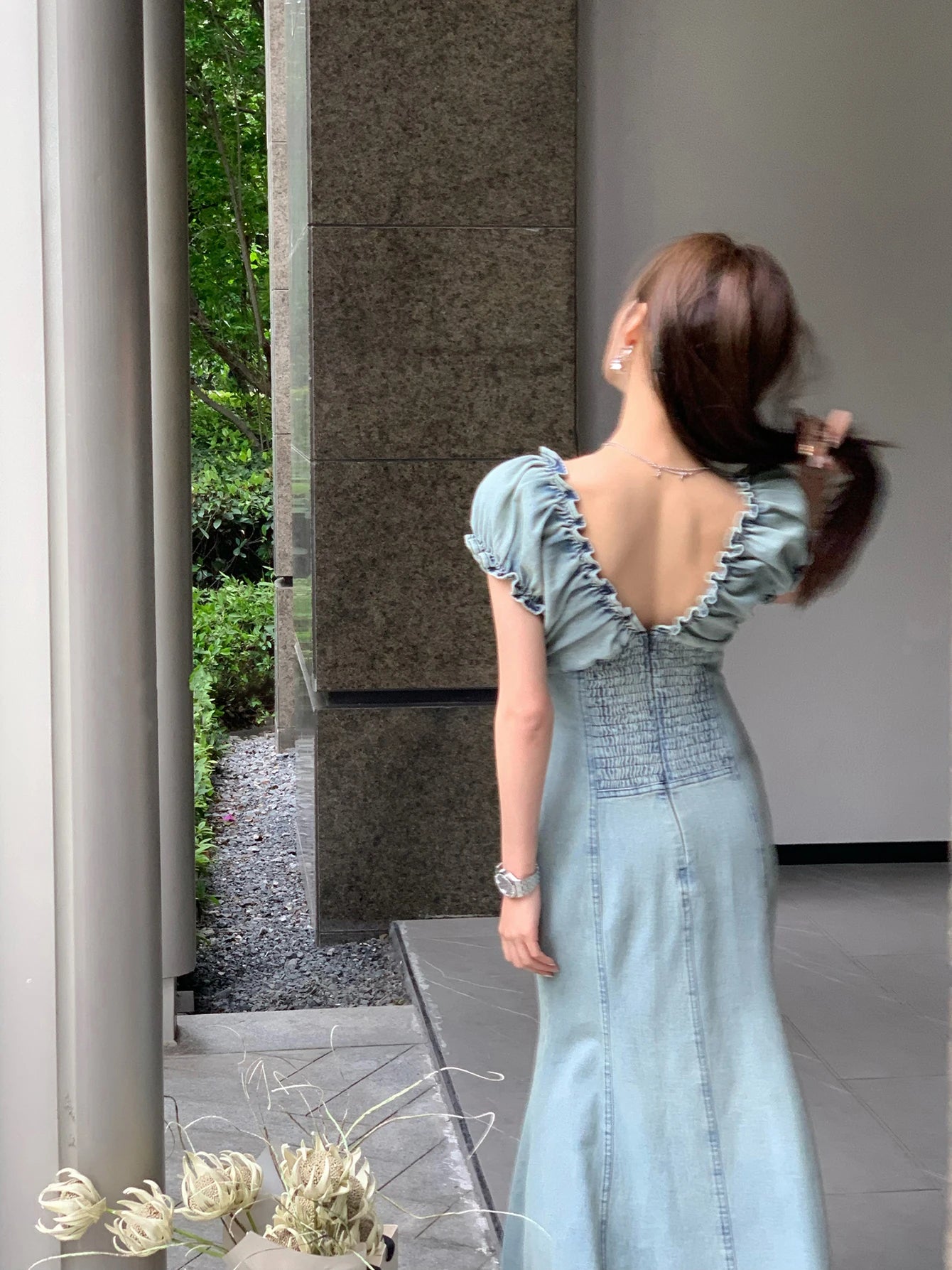 Zomerse Elegantie met Pofmouwen van GlamourBelle