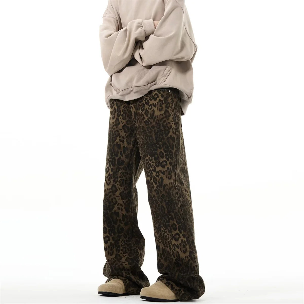 Retro Chic Pantaloni a Matita a Vita Alta