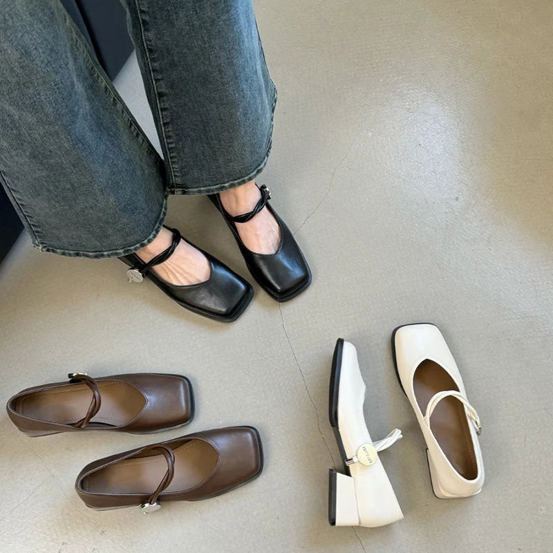 Scarpe Mary Jane Eleganti di Lusso