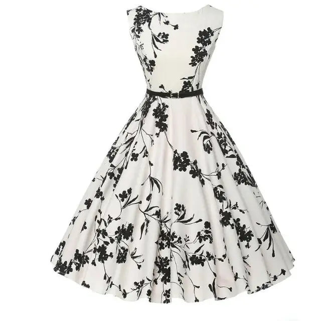 Prachtige Retro Zomerjurk van Luna voor Tijdloze Elegantie
