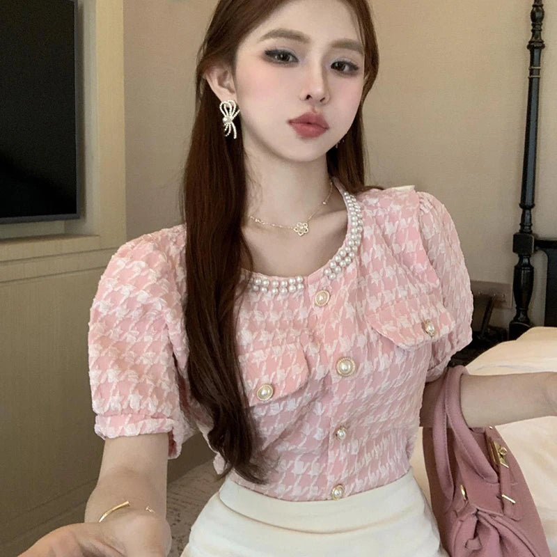 Fashion Kralen Blouse van Chique Parel