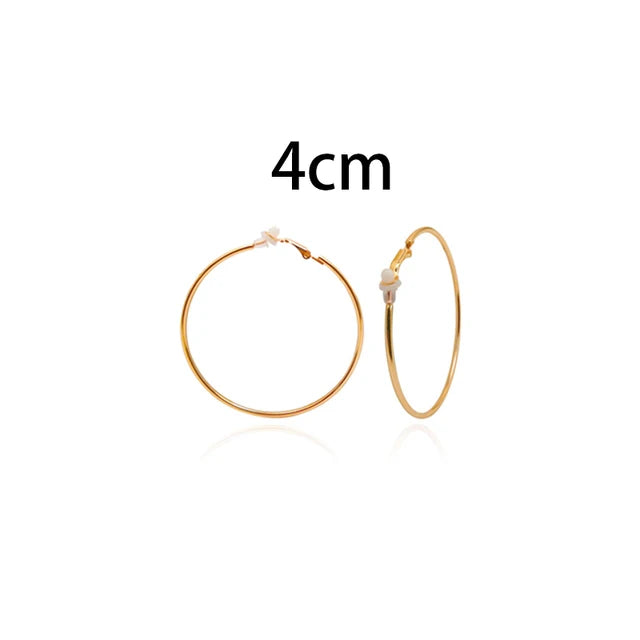 Brillare Schitterende Cirkel Oorclips