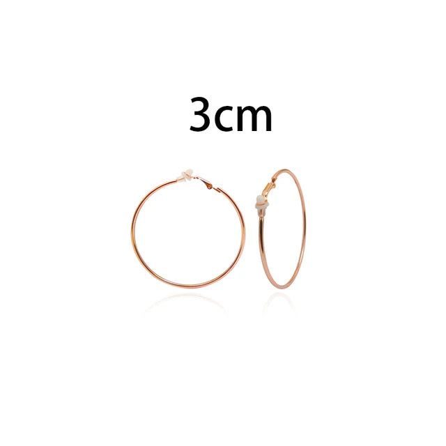 Brillare Schitterende Cirkel Oorclips
