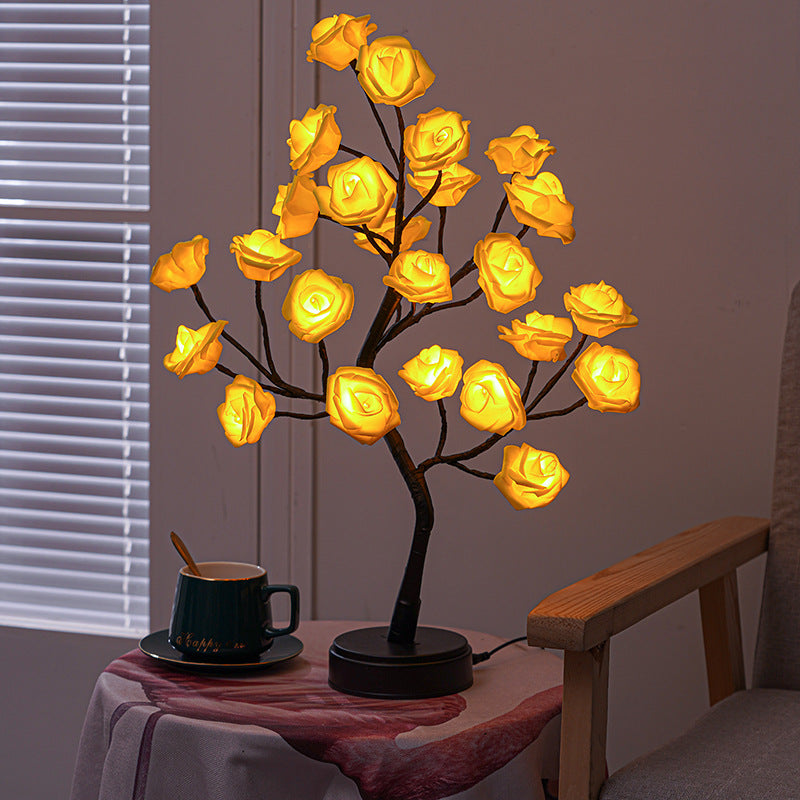 Rose Blossom LED Tafellamp