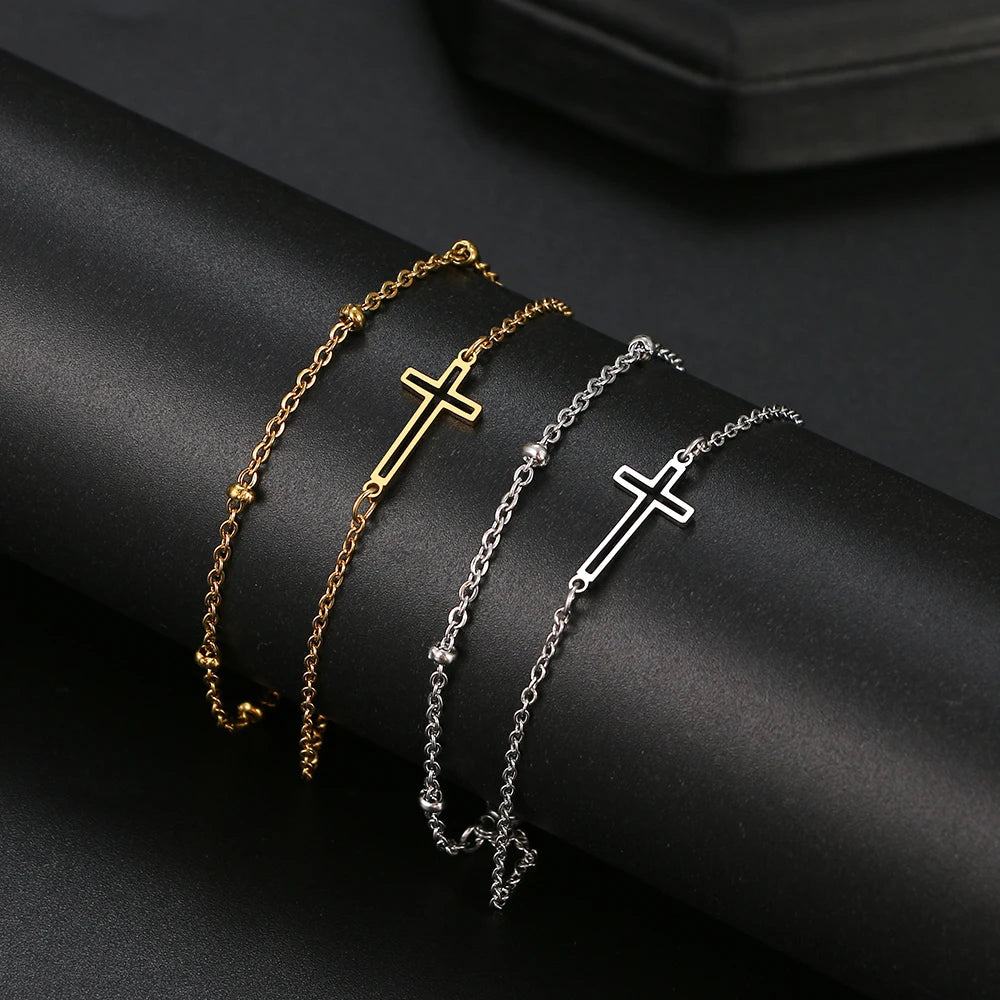 ZRvs Cross Style Double-Layer Bracelets