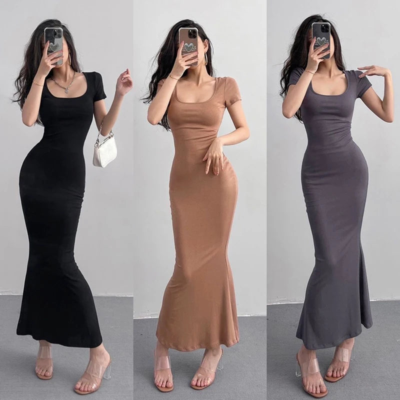 LuxeVrouw Summer Maxi Dress
