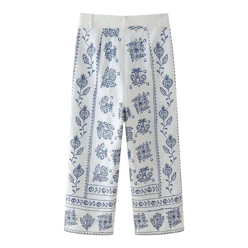 ChicZebra Vintage Wide Pants