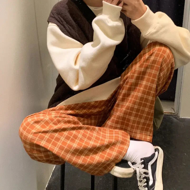 TwinkleTrend Checkered Pants