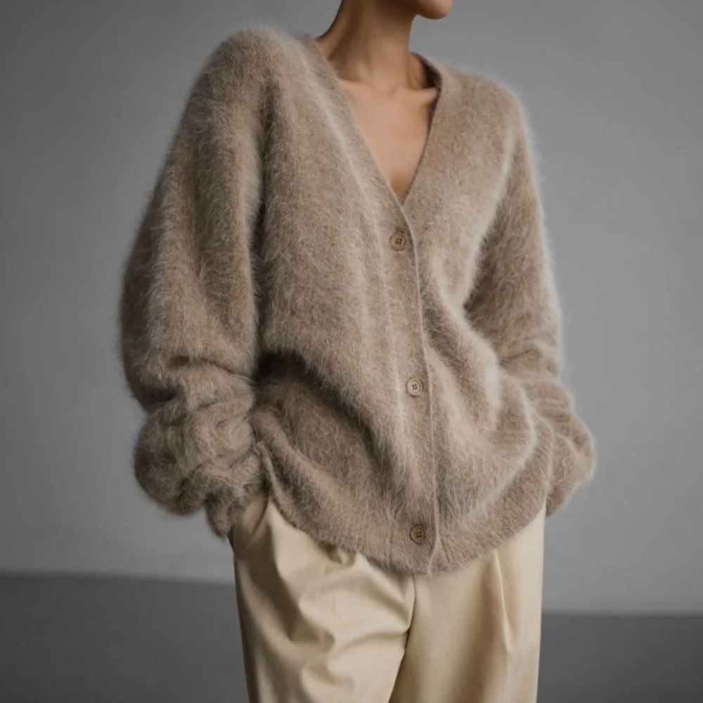 Aurora Kasjmier-Look Damesvest – Zacht en Stijlvol Wintervest voor Koude Dagen