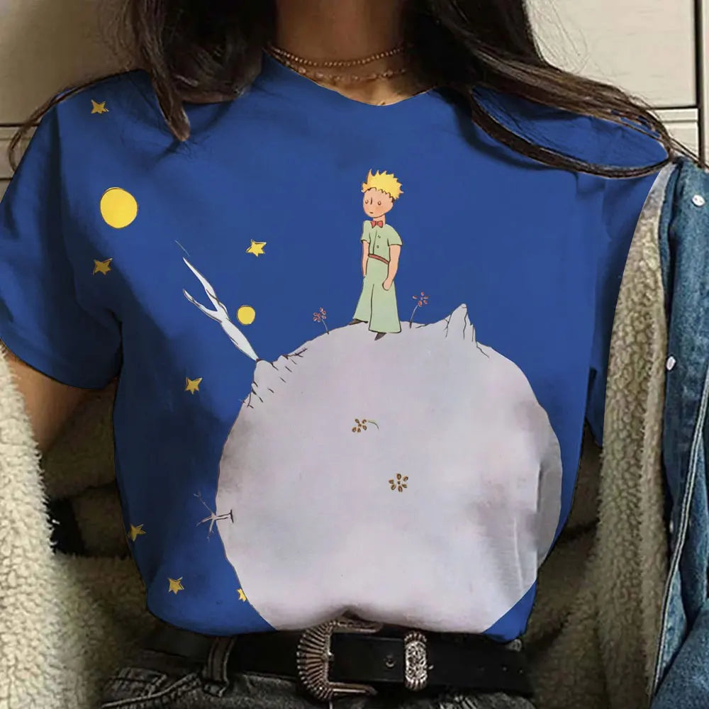 T-shirt con stampa a fumetti di Solea