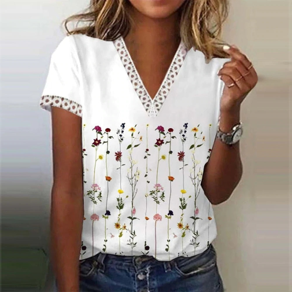 Zomershirt voor Dames Zonnestraal