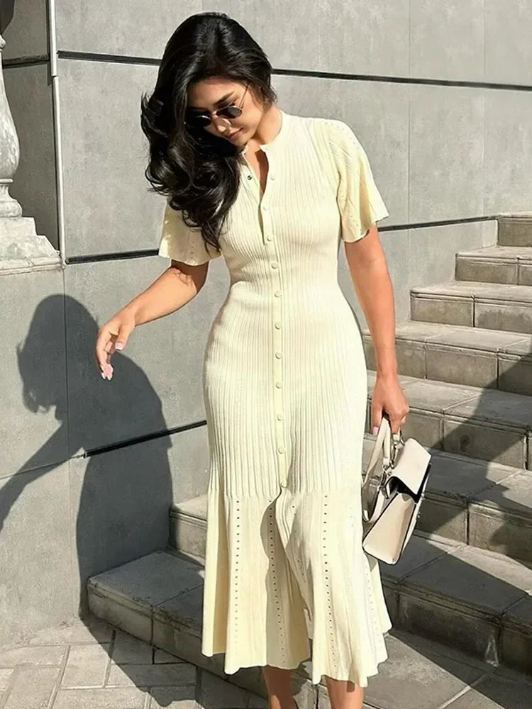 ChicFemme Elegante Abito Semplice