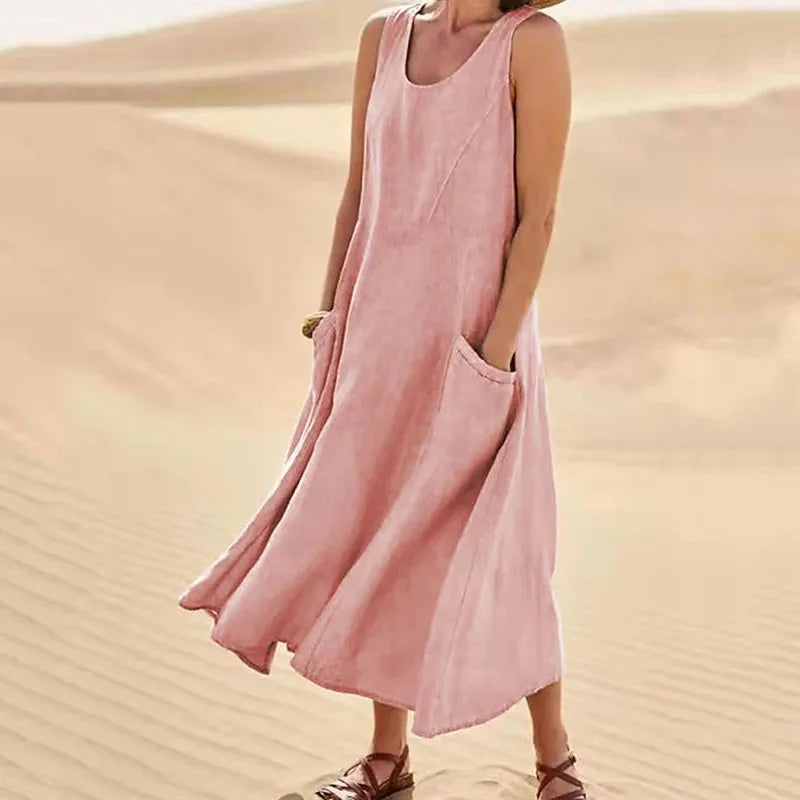 Zomerse Maxi-Jurk van Zonnegloed