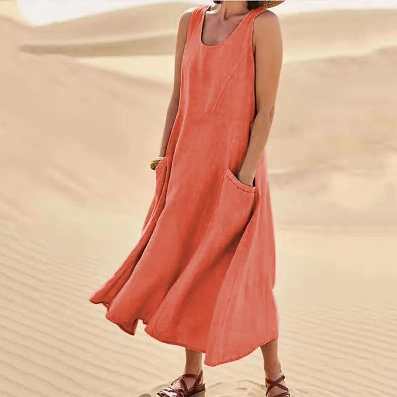 Zomerse Maxi-Jurk van Zonnegloed