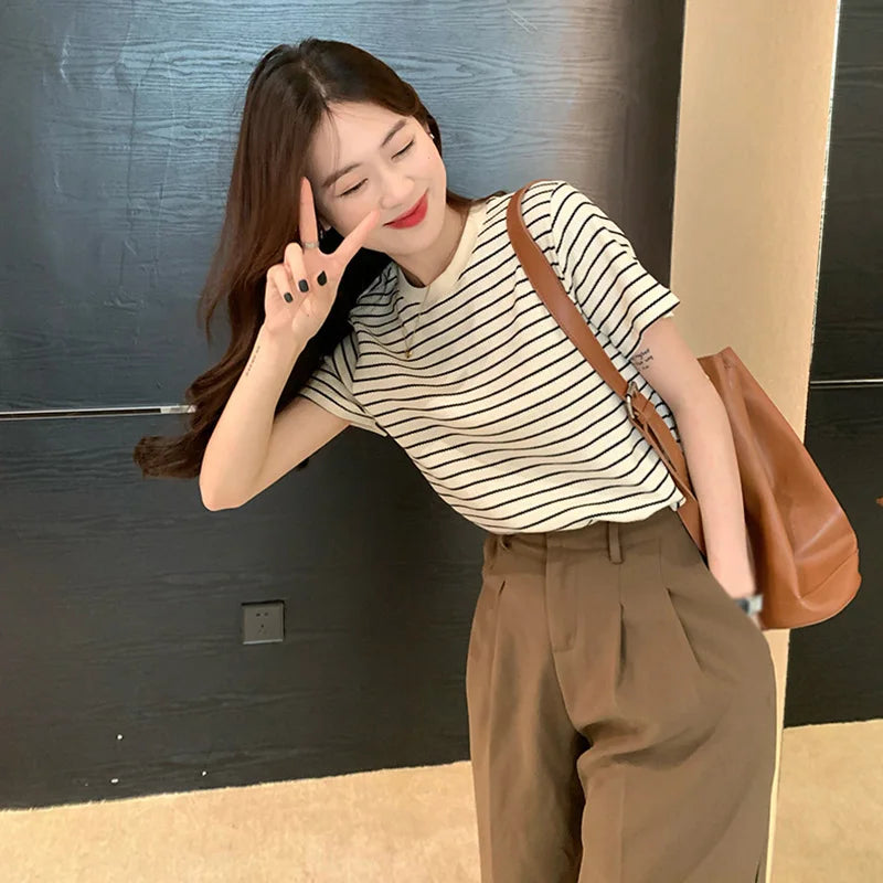 StylishVibe Retro Summer T-Shirt
