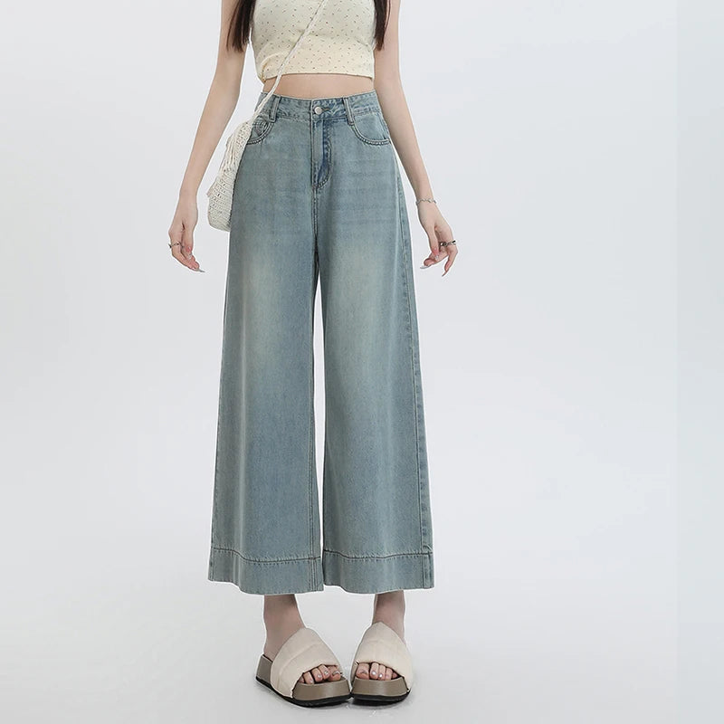 Summer Wide Blue Gorgeous Jeans