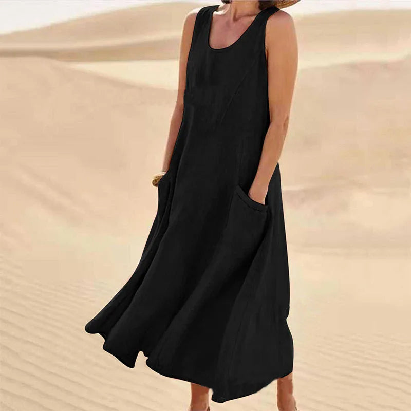 Zomerse Maxi-Jurk van Zonnegloed