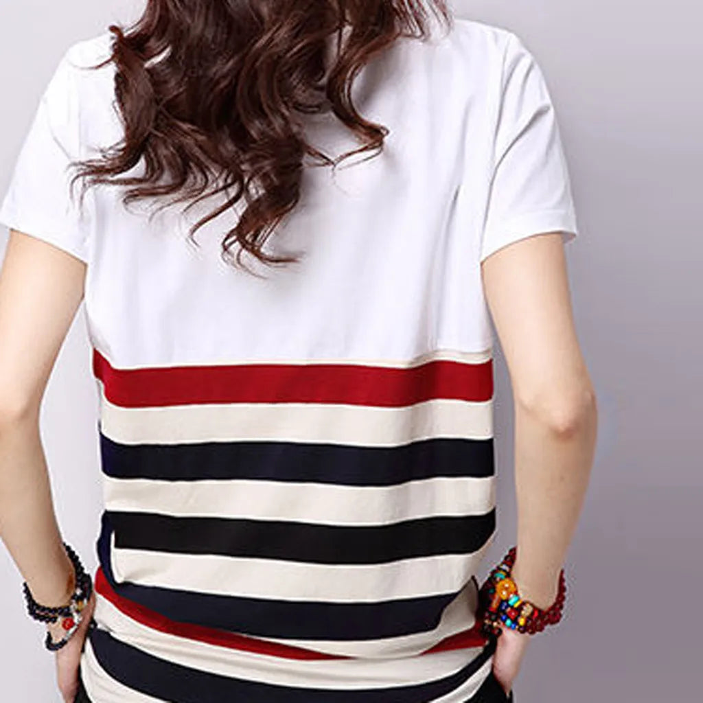 ZomerEssentie Striped Top