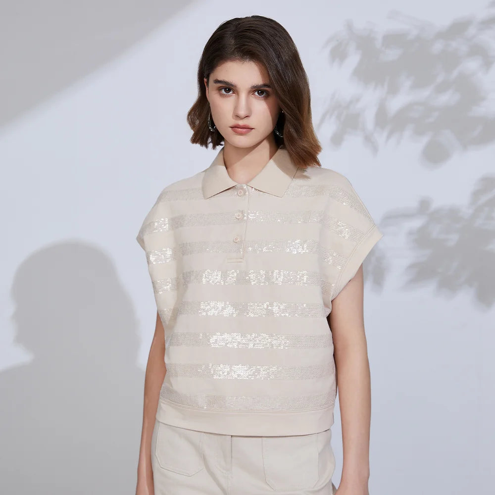 HorizonElegance Cotton Blouse