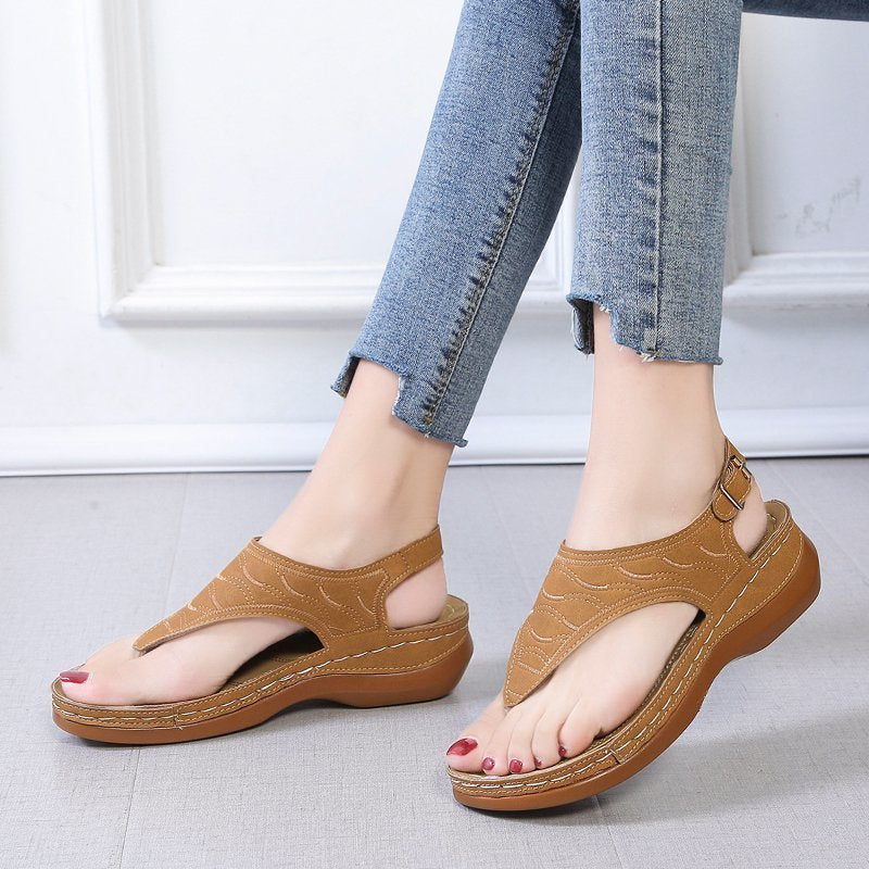 Velanora - Schicke und Bequeme Orthopädische Sandalen