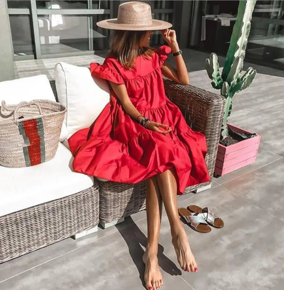 Vestito Midi Fleur de Chic