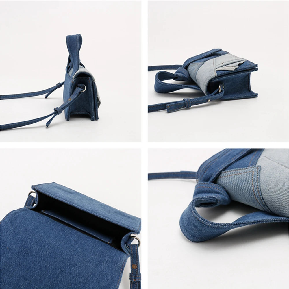EleganTrend Denim Handbag