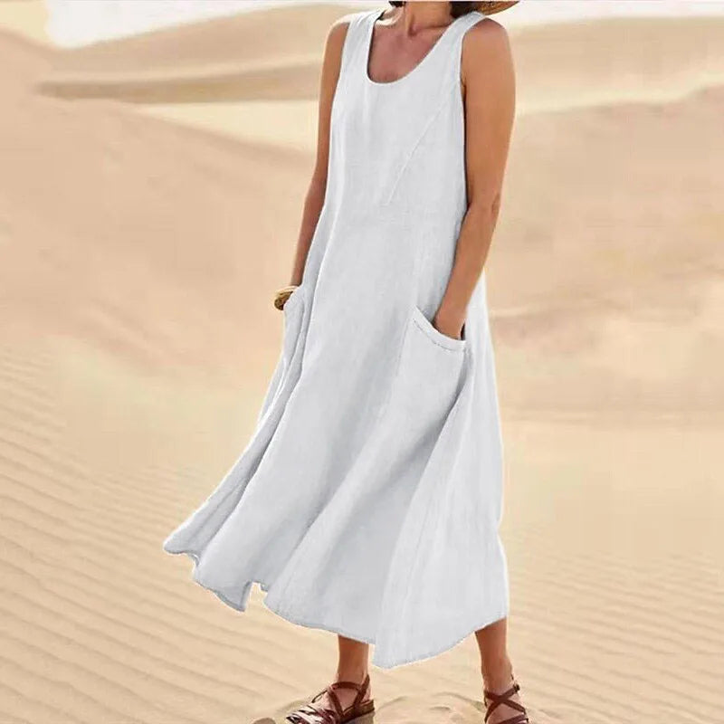 Zomerse Maxi-Jurk van Zonnegloed