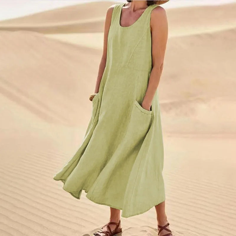 Zomerse Maxi-Jurk van Zonnegloed